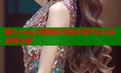 糖心vlog污黄精彩内容分享平台让你欲罢不能