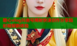 糖心vlog抖音号揭秘快速创作分享精彩视频新体验