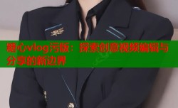 糖心vlog污版：探索创意视频编辑与分享的新边界