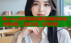 糖心vlog老师带你探索短视频创作的无限可能，记录生活，分享灵感