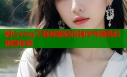 糖心vlog下载神器轻松制作专属精彩视频体验