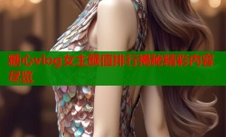 糖心vlog女主颜值排行揭秘精彩内容尽览