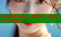 猫宝宝糖心vlog：记录生活，分享快乐，互动社区