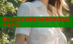 糖心vlog女主角魅力全揭秘真实互动尽在平台