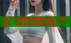 糖心vlog风格的视频创作软件，轻松制作、分享生活日志和美好瞬间