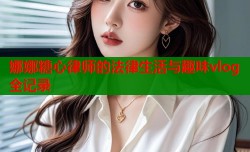 娜娜糖心律师的法律生活与趣味vlog全记录