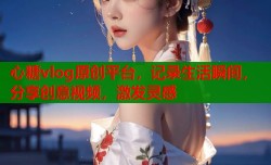 心糖vlog原创平台，记录生活瞬间，分享创意视频，激发灵感