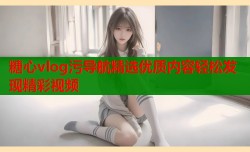 糖心vlog污导航精选优质内容轻松发现精彩视频