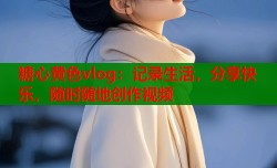糖心黄色vlog：记录生活，分享快乐，随时随地创作视频