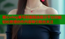 糖心vlog番号封面精选展示平台功能轻松管理创作内容吸引粉丝关注