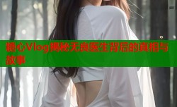 糖心Vlog揭秘无良医生背后的真相与故事