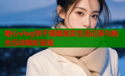 糖心vlog饼干姐姐真实生活记录与粉丝互动精彩呈现