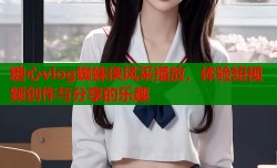 糖心vlog蜘蛛侠风采播放，体验短视频创作与分享的乐趣