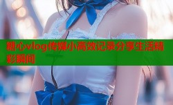 糖心vlog传媒小高效记录分享生活精彩瞬间