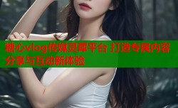 糖心vlog传媒灵犀平台 打造专属内容分享与互动新体验
