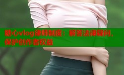 糖心vlog律师制度：解答法律疑问，保护创作者权益