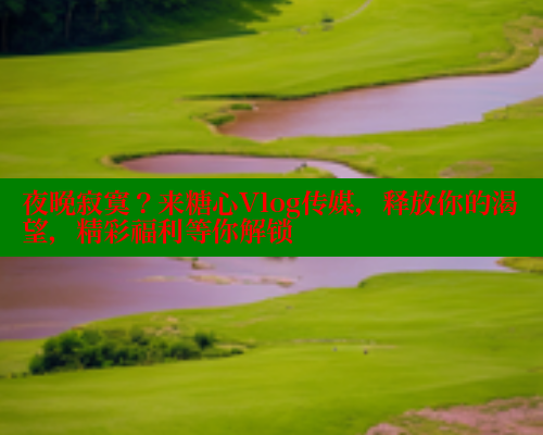 夜晚寂寞？来糖心Vlog传媒，释放你的渴望，精彩福利等你解锁