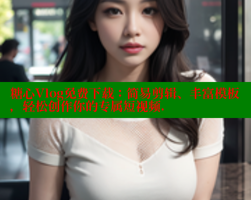 糖心Vlog免费下载:简易剪辑、丰富模板,轻松创作你的专属短视频. 糖心vlog 第1张 糖心Vlog免费下载:简易剪辑、丰富模板,轻松创作你的专属短视频. 糖心vlog 第1张