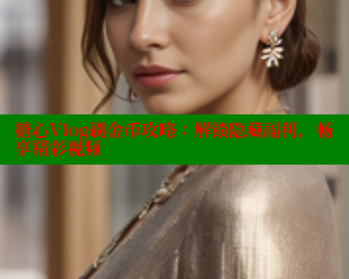 糖心Vlog刷金币攻略：解锁隐藏福利，畅享精彩视频