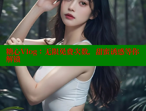 糖心Vlog：无限免费次数，甜蜜诱惑等你解锁