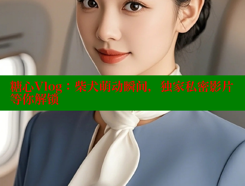 糖心Vlog：柴犬萌动瞬间，独家私密影片等你解锁