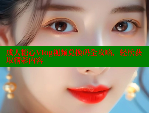 成人糖心Vlog视频兑换码全攻略,轻松获取精彩内容 糖心vlog肉丝库水柚子猫 第1张 成人糖心Vlog视频兑换码全攻略,轻松获取精彩内容 糖心vlog肉丝库水柚子猫 第1张