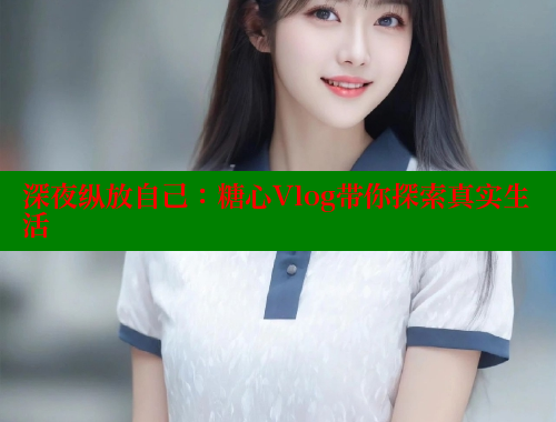 深夜纵放自己：糖心Vlog带你探索真实生活 糖心vlog 第1张
