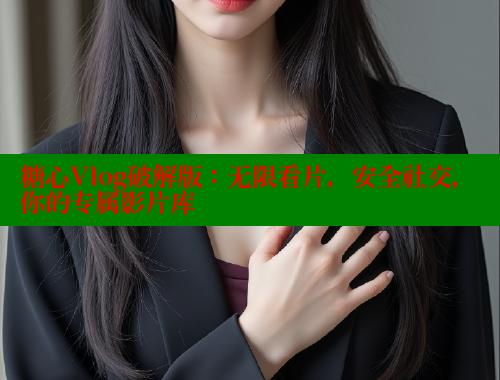 糖心Vlog破解版：无限看片，安全社交，你的专属影片库 糖心vlog柚子猫内射频网站 第1张