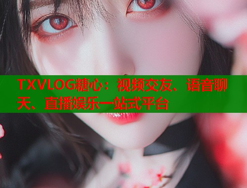 TXVLOG糖心:视频交友、语音聊天、直播娱乐一站式平台 第1张 TXVLOG糖心:视频交友、语音聊天、直播娱乐一站式平台 第1张