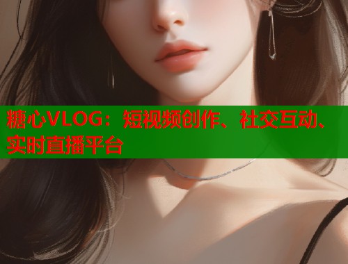 糖心VLOG：短视频创作、社交互动、实时直播平台  第1张