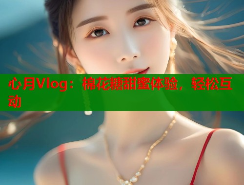 心月Vlog：棉花糖甜蜜体验，轻松互动  第1张