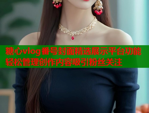 糖心vlog番号封面精选展示平台功能轻松管理创作内容吸引粉丝关注  第1张