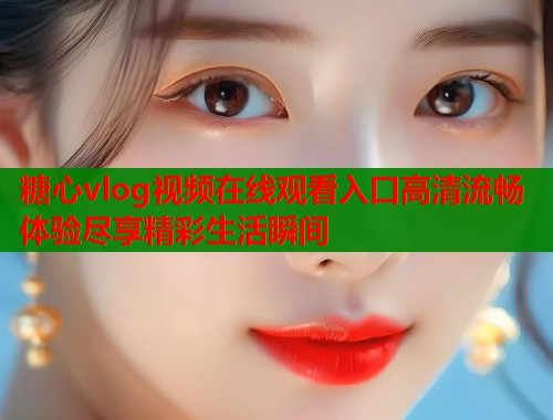 糖心vlog视频在线观看入口高清流畅体验尽享精彩生活瞬间 第1张 糖心vlog视频在线观看入口高清流畅体验尽享精彩生活瞬间 第1张