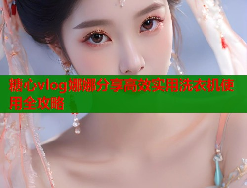 糖心vlog娜娜分享高效实用洗衣机使用全攻略 第1张 糖心vlog娜娜分享高效实用洗衣机使用全攻略 第1张