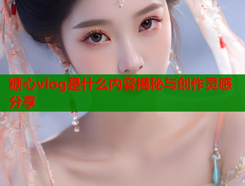 糖心vlog是什么内容揭秘与创作灵感分享  第1张